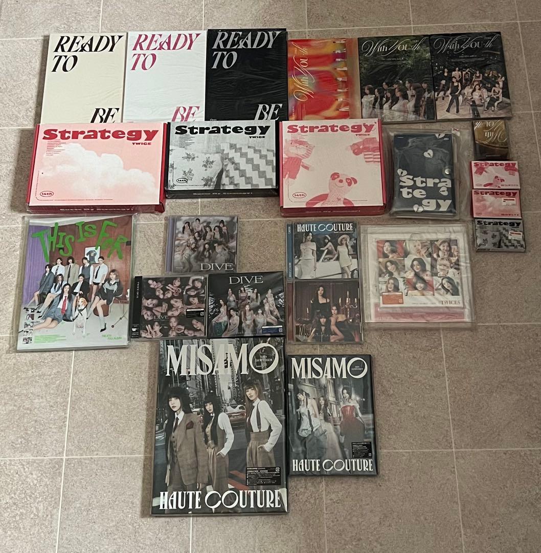 TWICE MISAMO アルバム まとめ売り 特典付き
