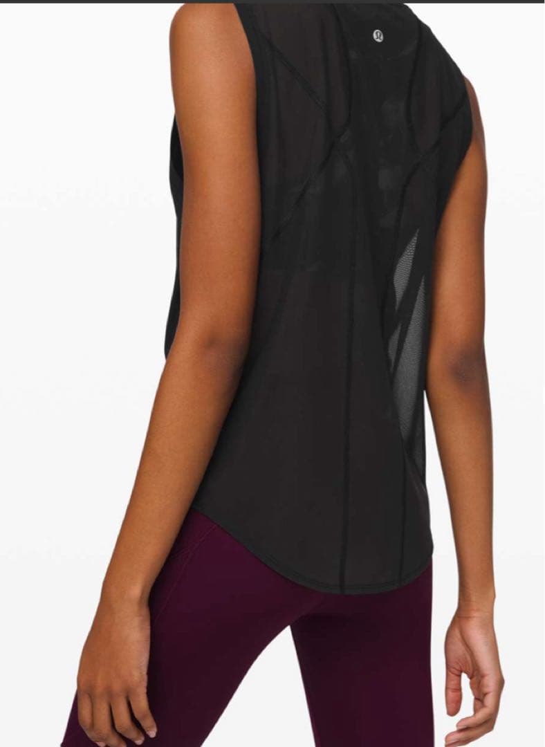 ヨガ・ピラティス Lululemon Airy Breakaway Tank Size 6