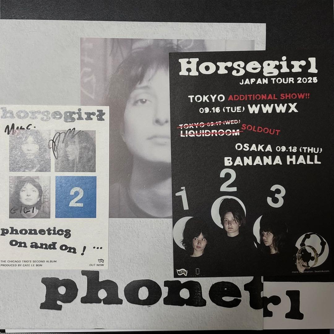 未使用Big Love200枚限定！horsegirl レコード