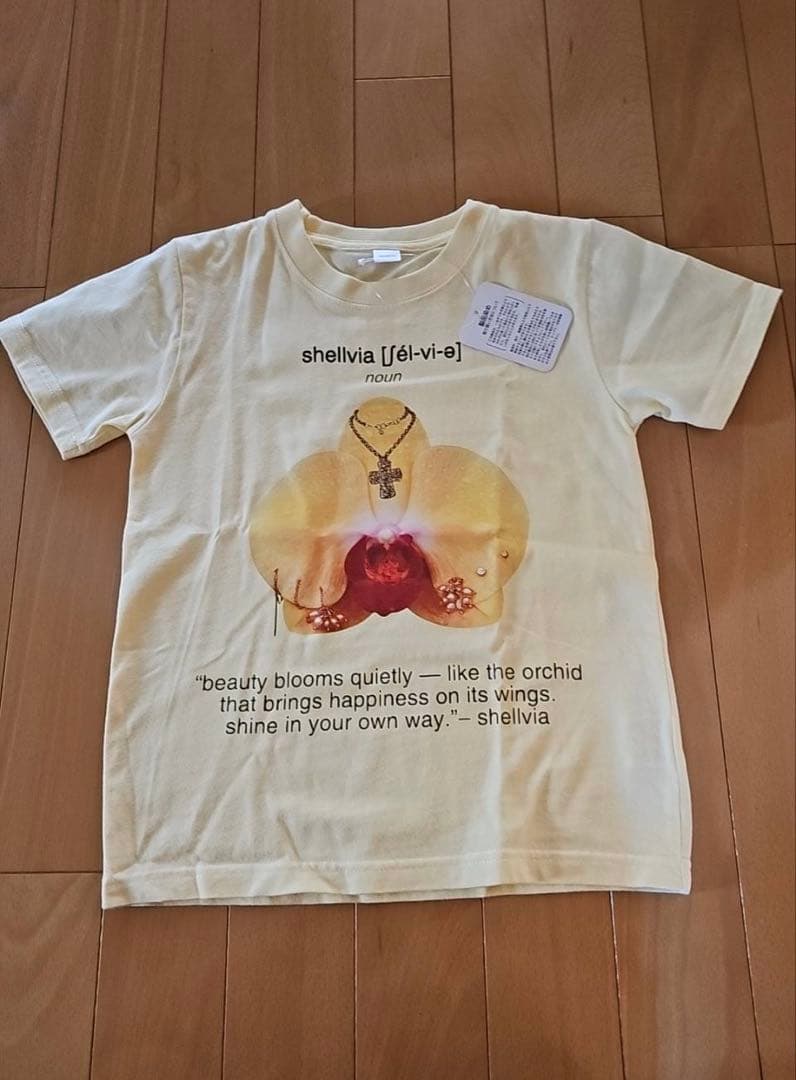 Shellvia Flori-Gloss Tee YELLOW ♡さん専用価格