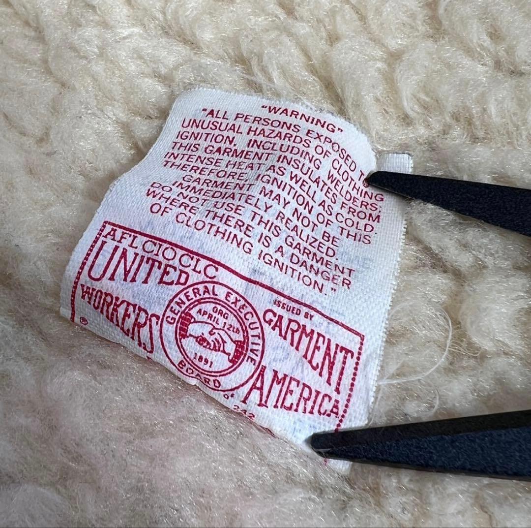 80s〜90s USA製 CARHARTT カーハート 裏ボアダックベストL