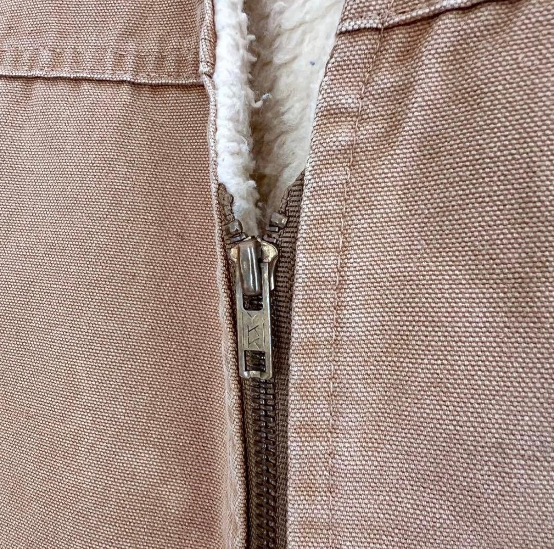 80s〜90s USA製 CARHARTT カーハート 裏ボアダックベストL
