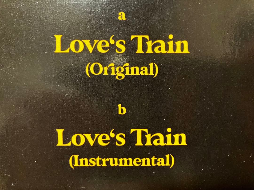 silk sonic love's train 7インチ
