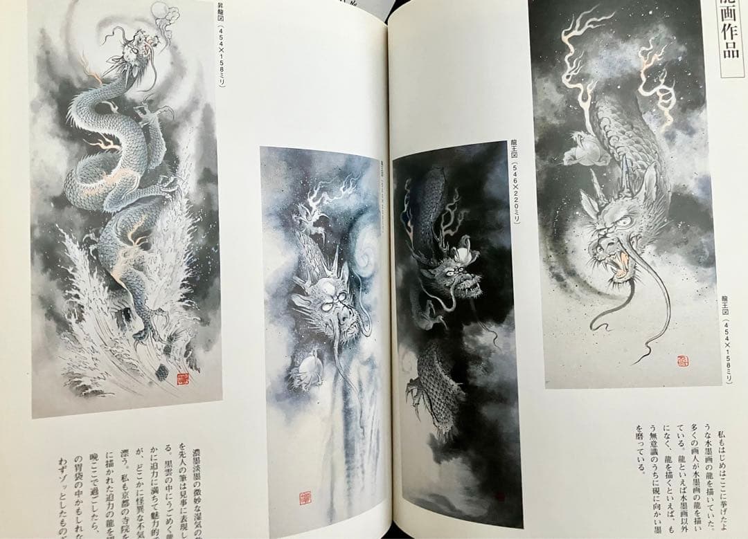 龍画の世界　五色龍王と龍頭観音を描く【著者 】江本象岳エモトショウガク日貿出版社