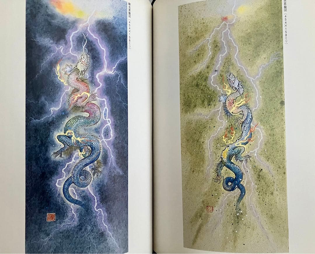 龍画の世界　五色龍王と龍頭観音を描く【著者 】江本象岳エモトショウガク日貿出版社