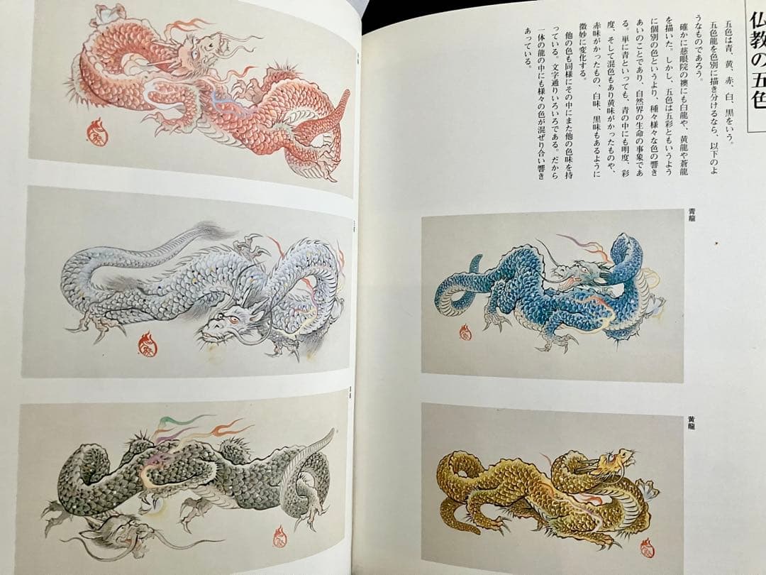 龍画の世界　五色龍王と龍頭観音を描く【著者 】江本象岳エモトショウガク日貿出版社