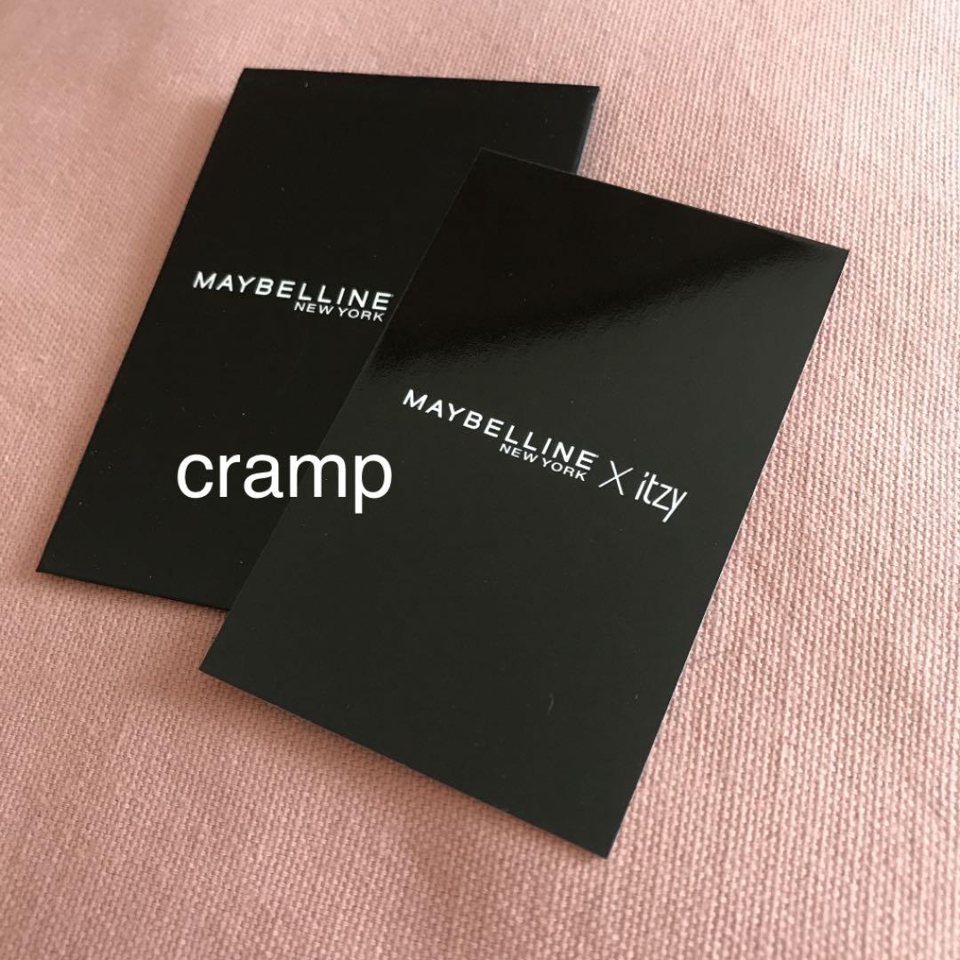 Itzy Ryujin MAYBELLINE 限定 トレカ リュジン