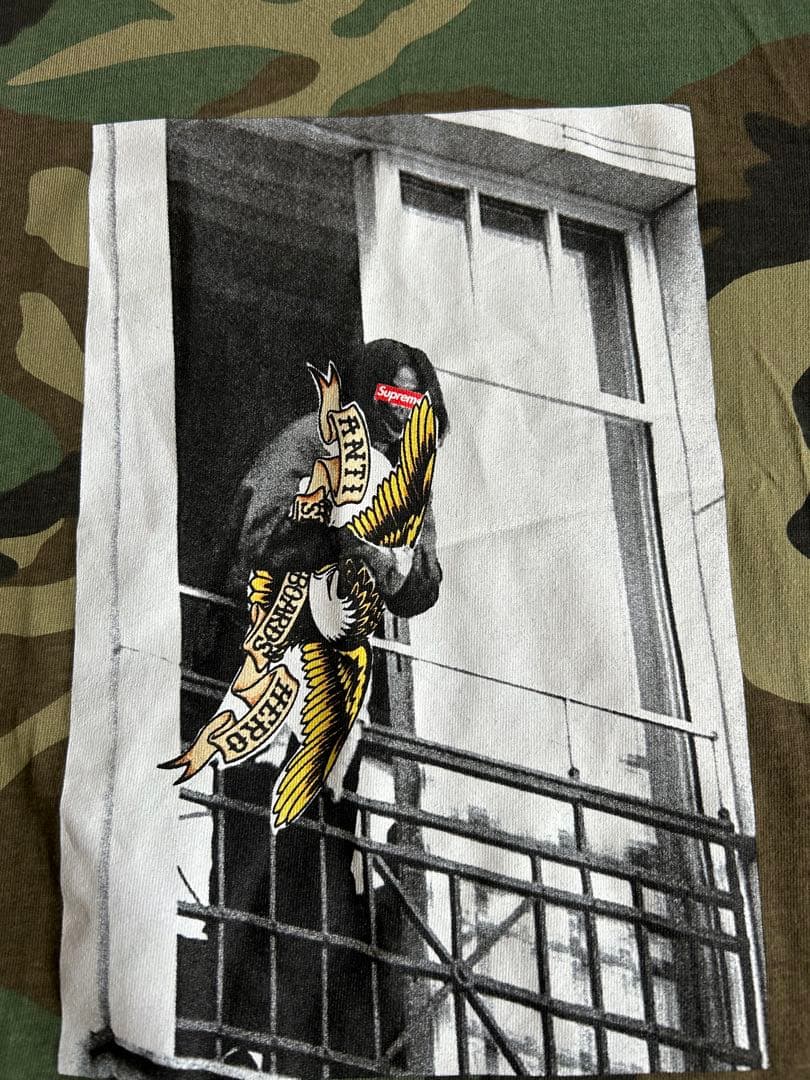 SUPREME ×ANTIHERO BALCONY Tee M 1回着用　カモ