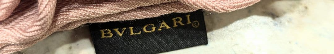 BVLGARI シルク ストール 2色セット　大判Wool&シルク