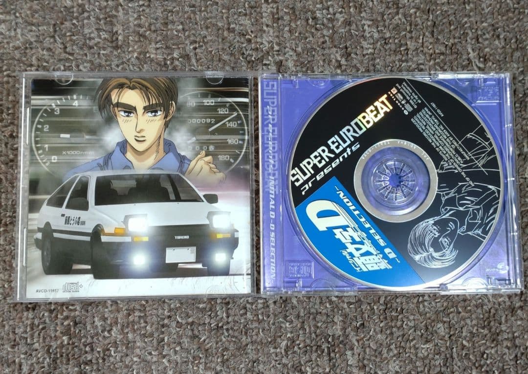 スーパーユーロビート　頭文字イニシャルD　Dベスト・セレクション　4枚セット
