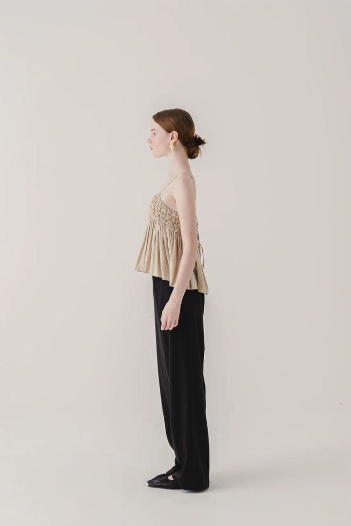 【Eaphi】 RANDOM SHIRRING 2WAY BUSTIER