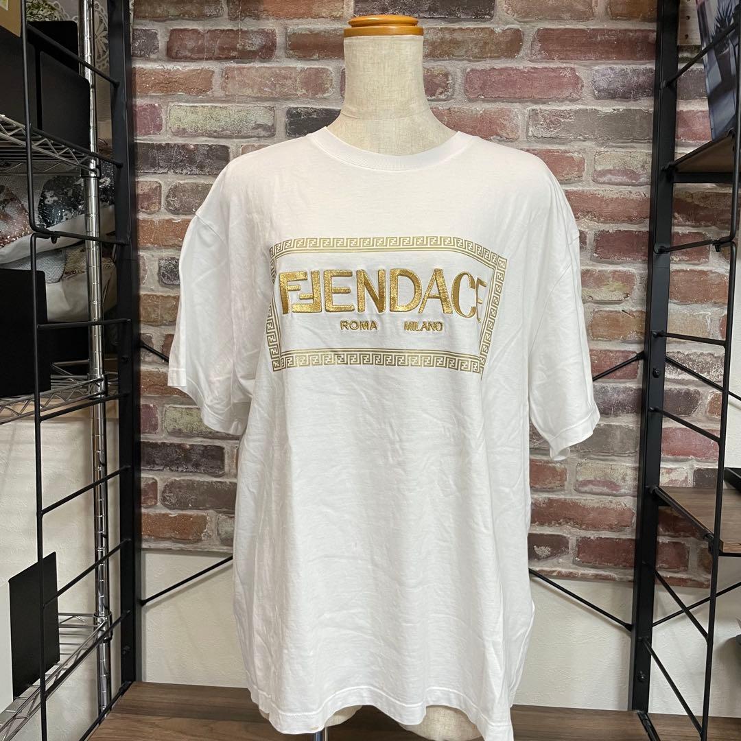 え*き様 FENDACE フェンダーチェ　ホワイト Tシャツ