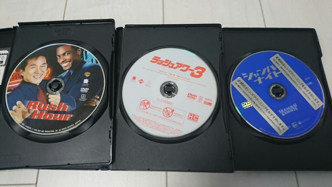 ジャッキー・チェン主演映画 DVD 3本セット