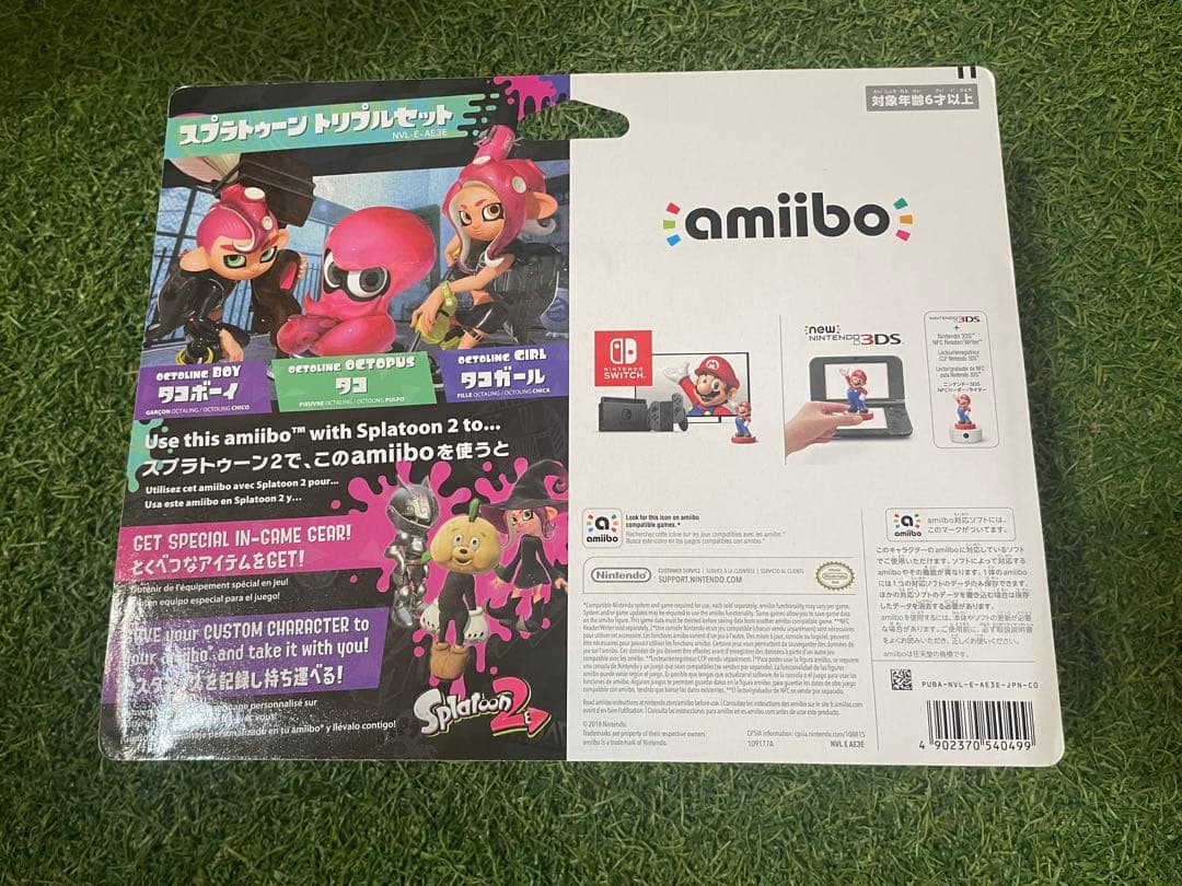 amiibo スプラトゥーン トリプルセット タコボーイ タコ タコガール