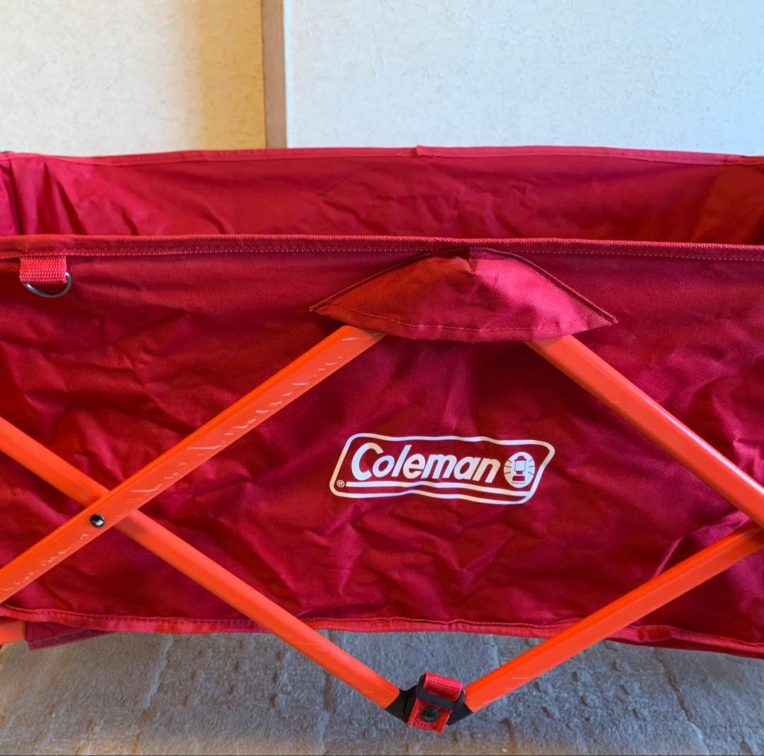 Coleman アウトドアキャリーカート レッド