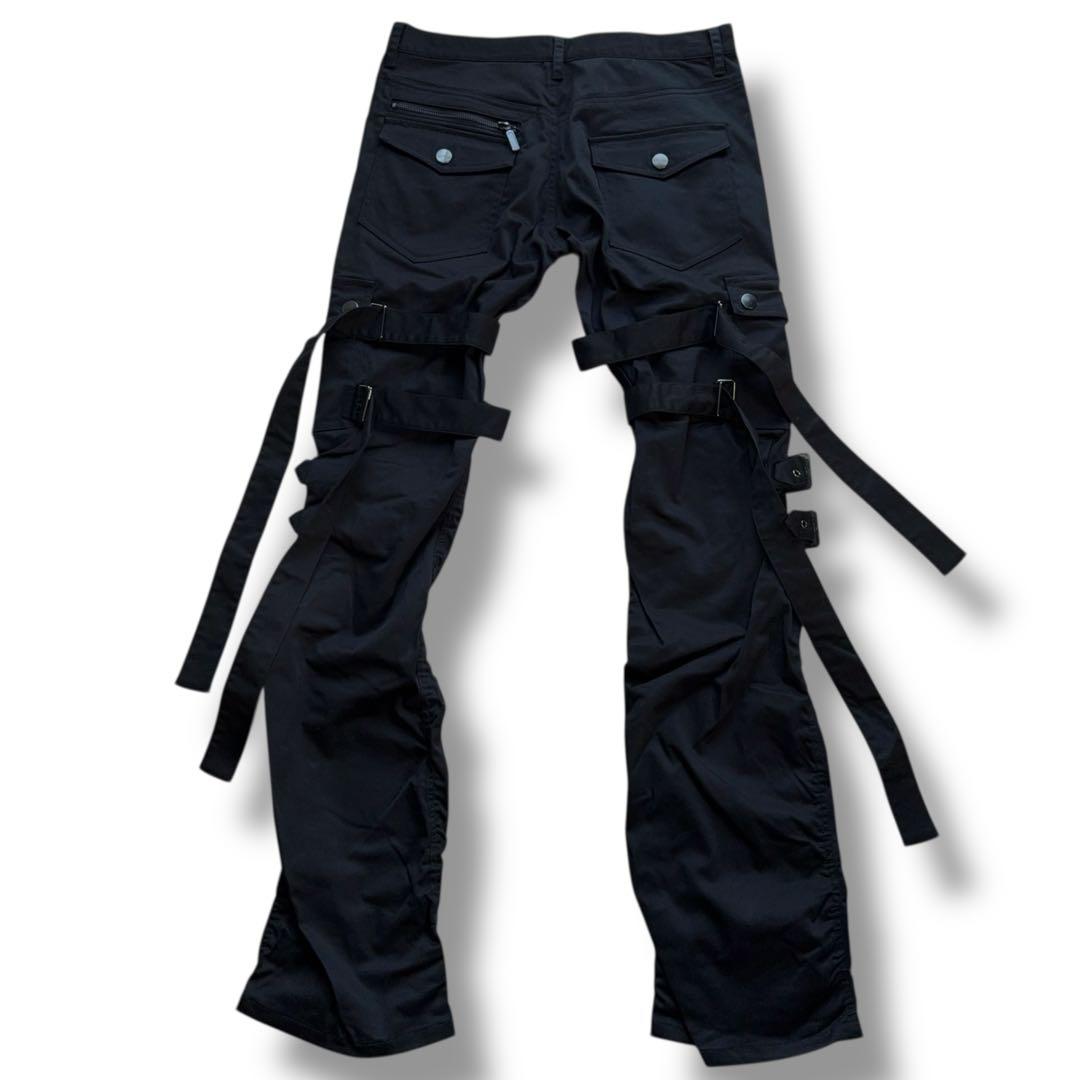 レア新品00s y2k bontage pants ボンテージカーゴパンツ