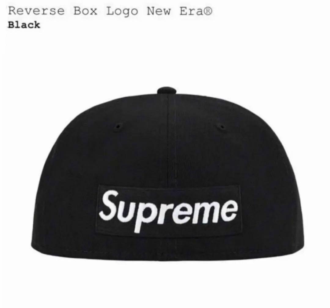 帽子 Supreme Reverse Box Logo New Era