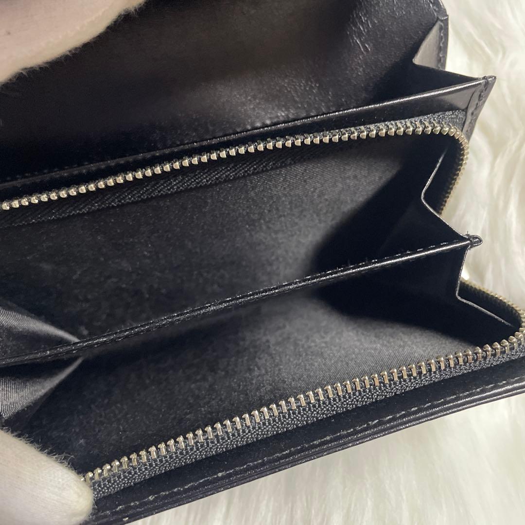 【極美品】BURBERRYバーバリー 財布 ブラック ブルーレーベル 本革