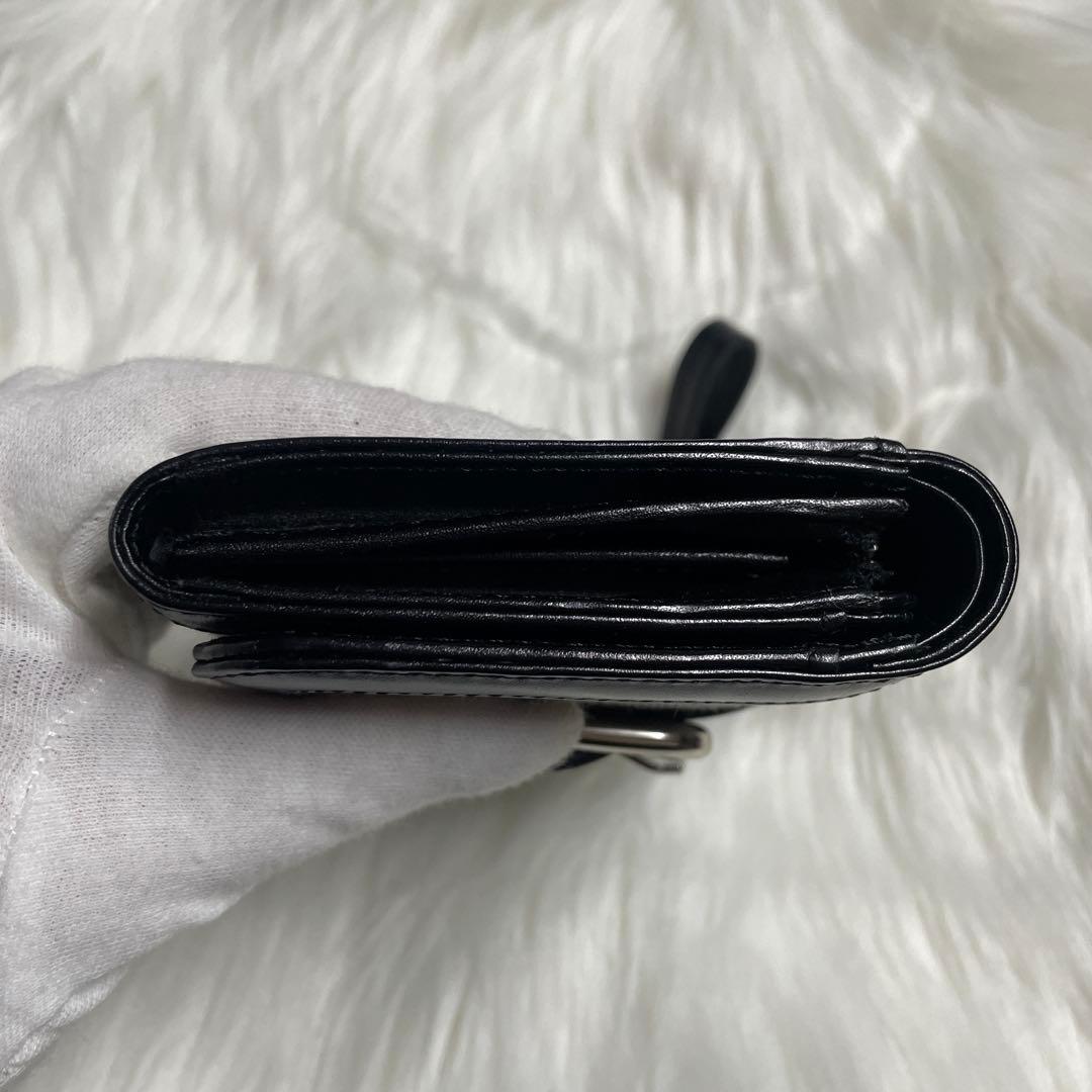 【極美品】BURBERRYバーバリー 財布 ブラック ブルーレーベル 本革