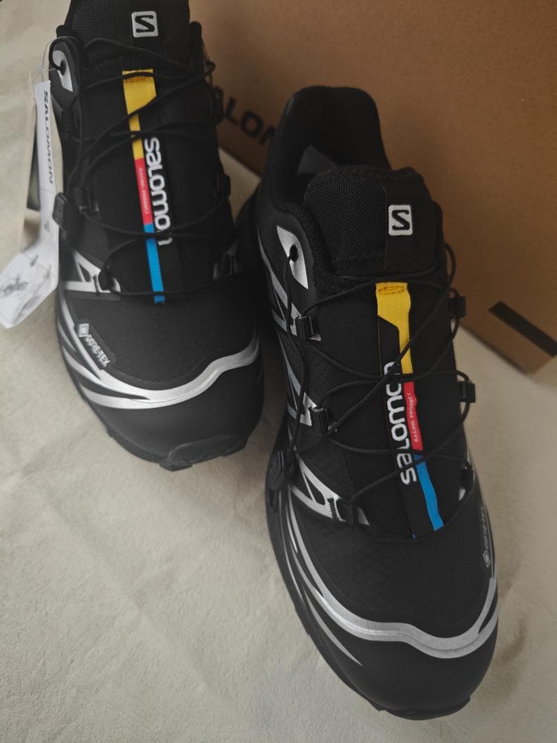 サロモン XT6 GTX ブラック スニーカー 27cm