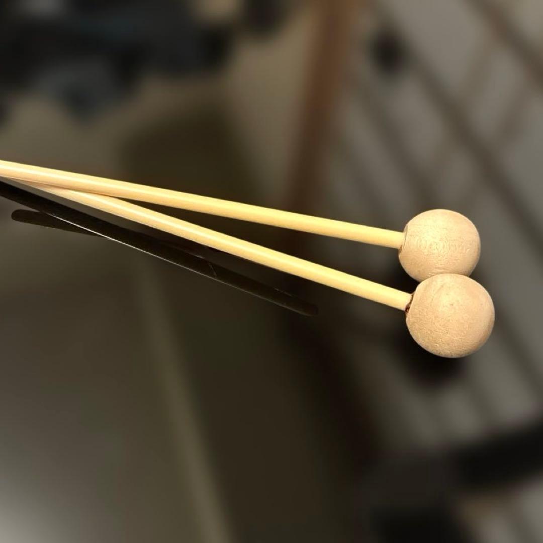 YAMAHA　卓上木琴　No.185　箱、マレット付き
