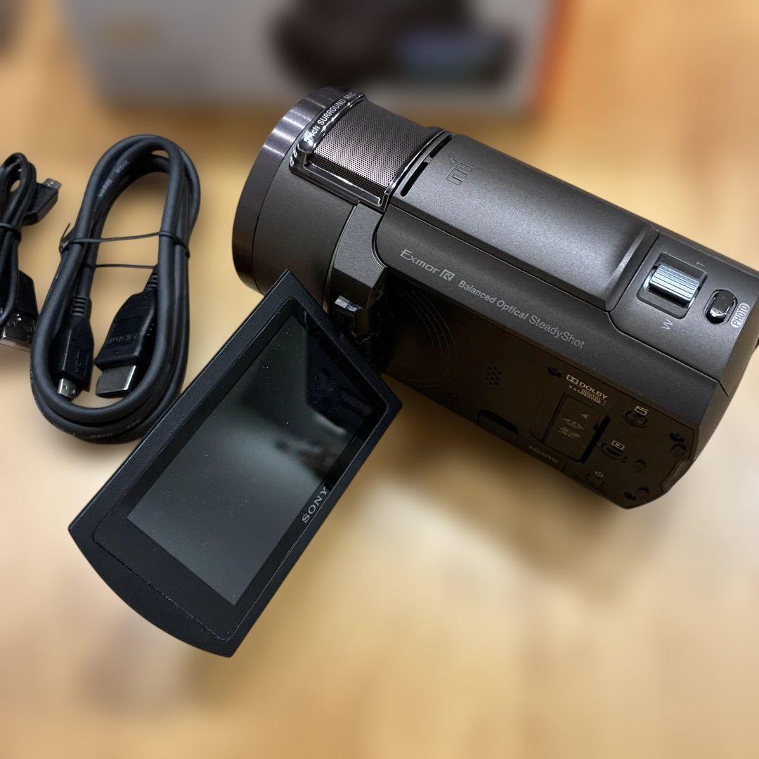 ◢◤未使用◢◤Sony 4K ハンディカム Zeissレンズ