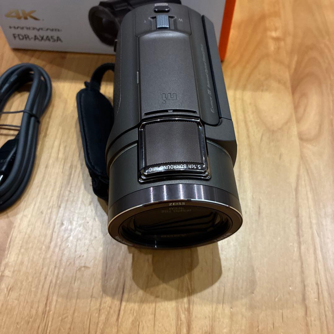 ◢◤未使用◢◤Sony 4K ハンディカム Zeissレンズ