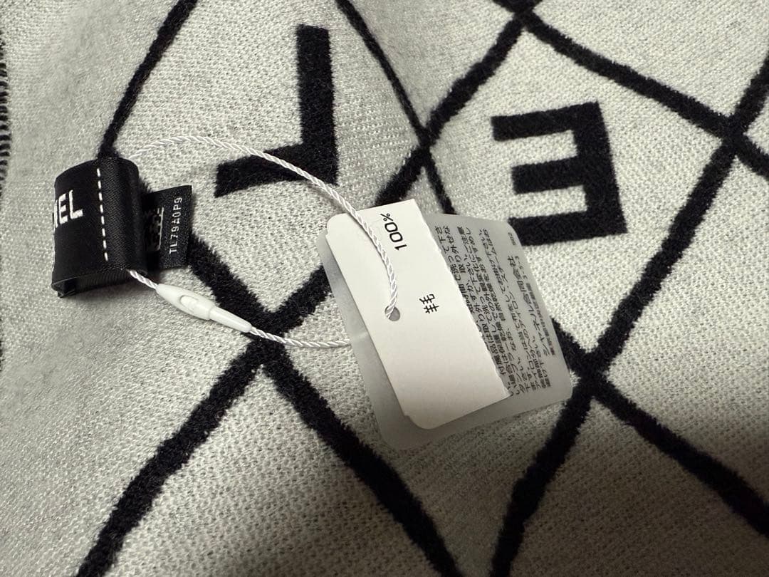 CHANEL ウールマフラー シャネル　スカーフ