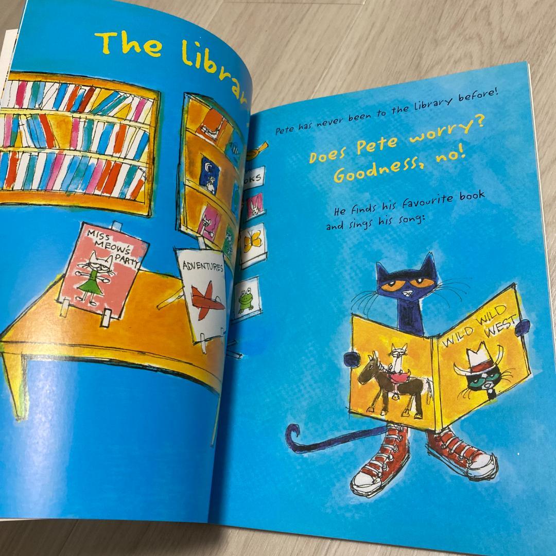 洋書 181B Pete the Cat: Rocking in My School
