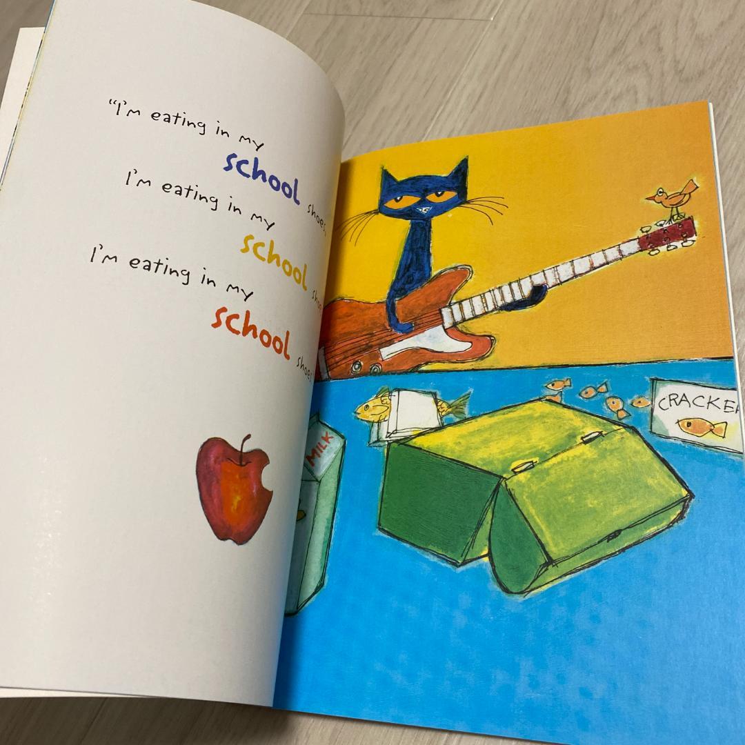 洋書 181B Pete the Cat: Rocking in My School