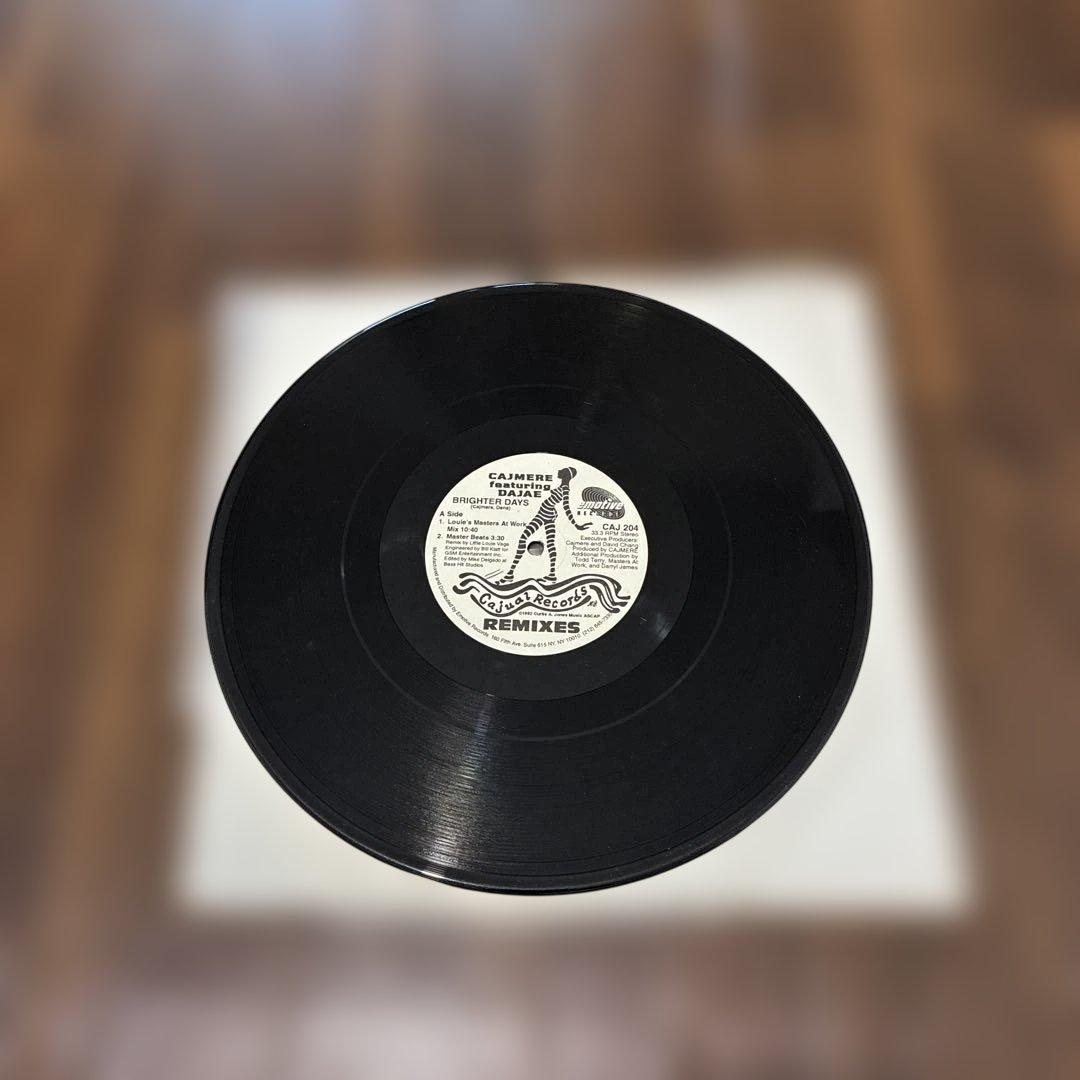 cajmere brighter days the remixes レコード