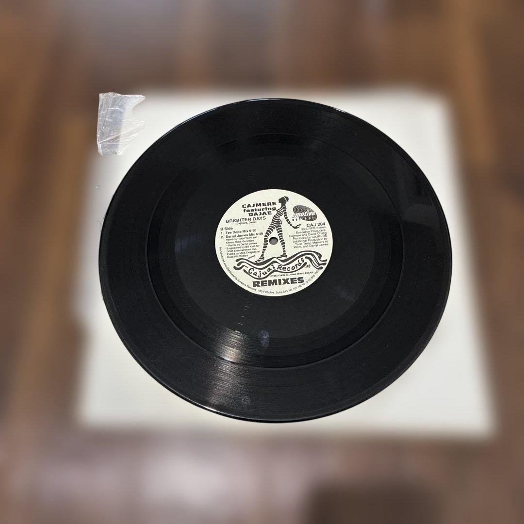 cajmere brighter days the remixes レコード