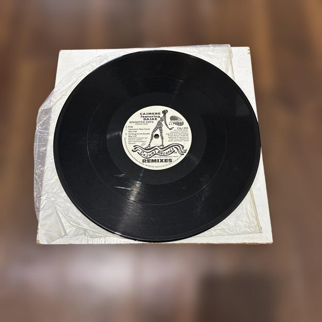 cajmere brighter days the remixes レコード