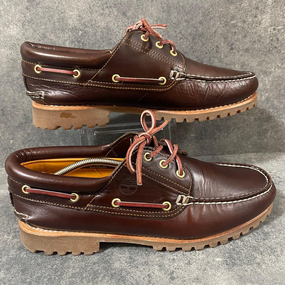 【美品】ティンバーランド 3eye デッキシューズ モカシン 29㌢
