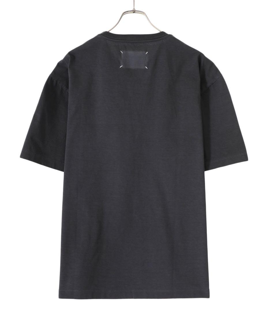 マルジェラ、半袖 Tシャツ、オーバーサイズ、ブラック、サイズ44