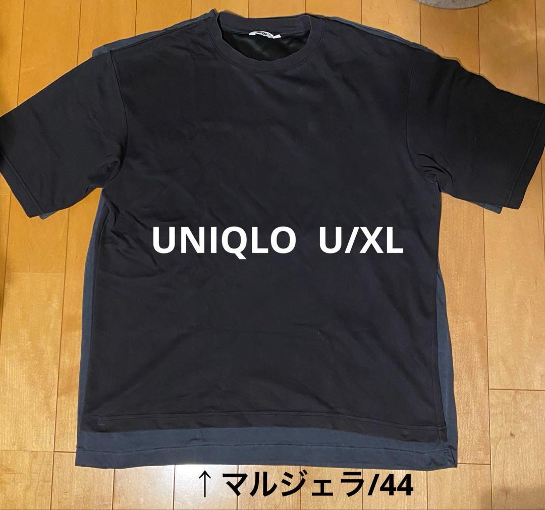 マルジェラ、半袖 Tシャツ、オーバーサイズ、ブラック、サイズ44