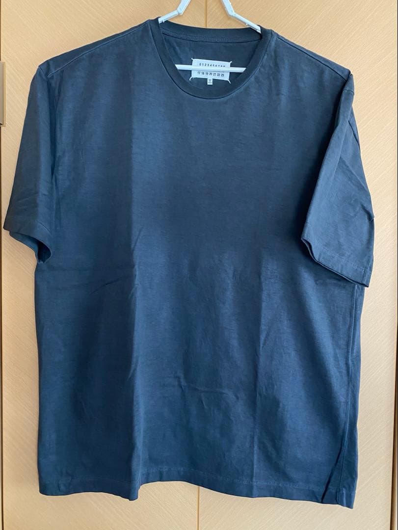 マルジェラ、半袖 Tシャツ、オーバーサイズ、ブラック、サイズ44
