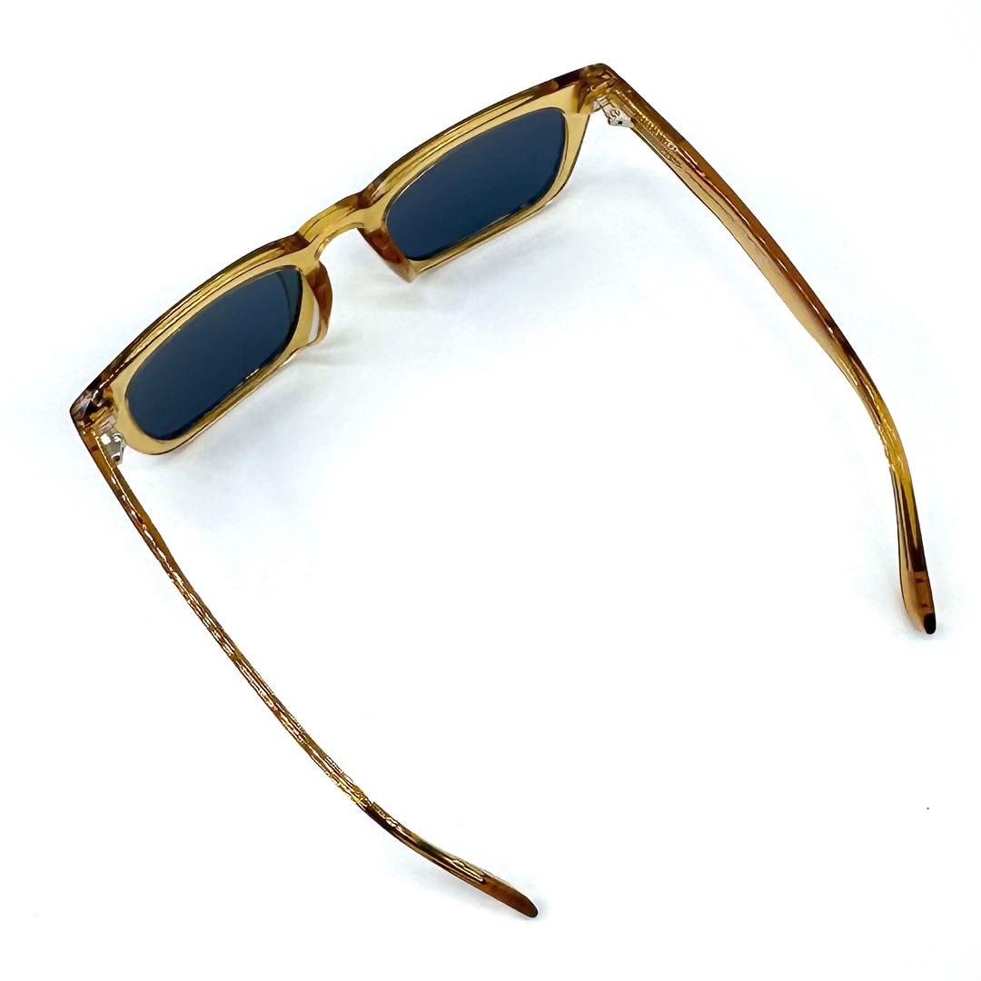 未使用✨TOM FORD サングラス FT751-F スクエア クリアイエロー