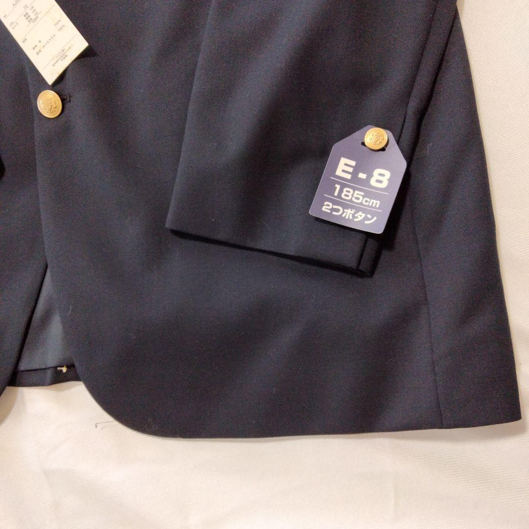 【未使用品】GRESHAM ネイビーブレザー スーパー100's　Ｅ8