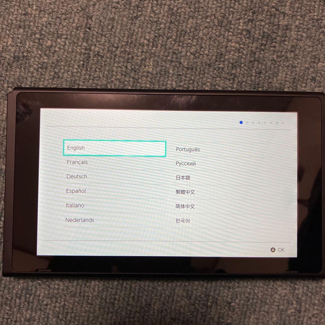 Nintendo Switch 本体 動作確認済　中古