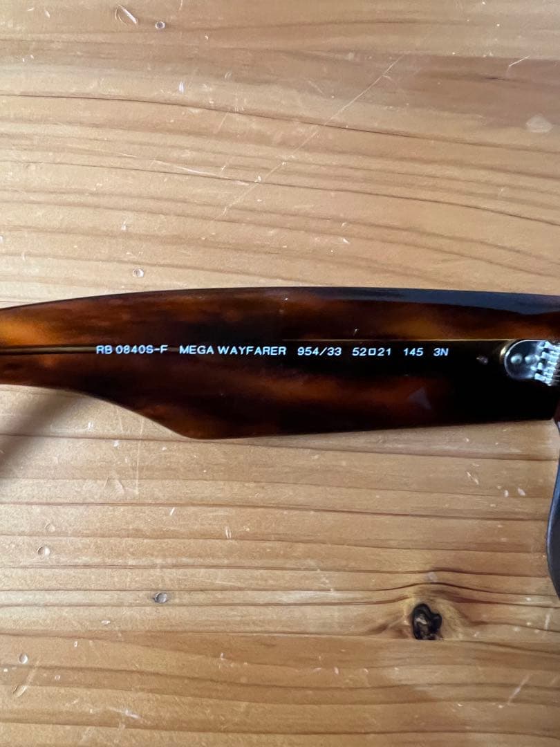 小物 Ray-Ban MEGA WAYFARER RB0840S-F 954/33