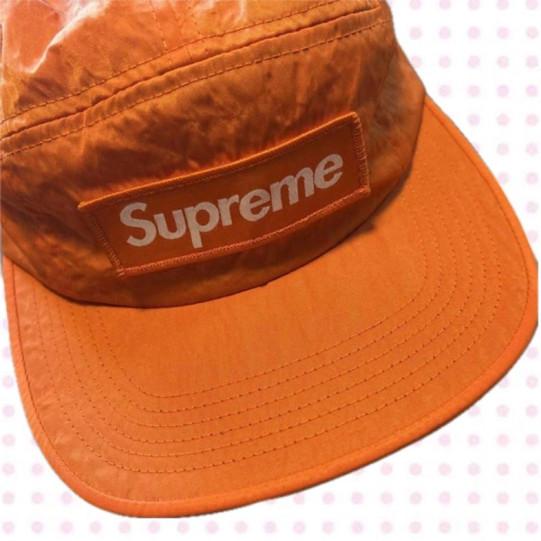 帽子 supreme orange cap
