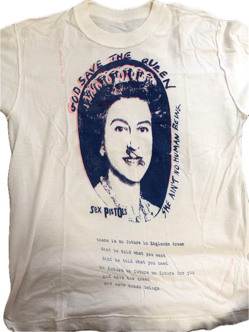 70’s SEX PISTOLS GOD SAVE THE QUEEN Tシャツ