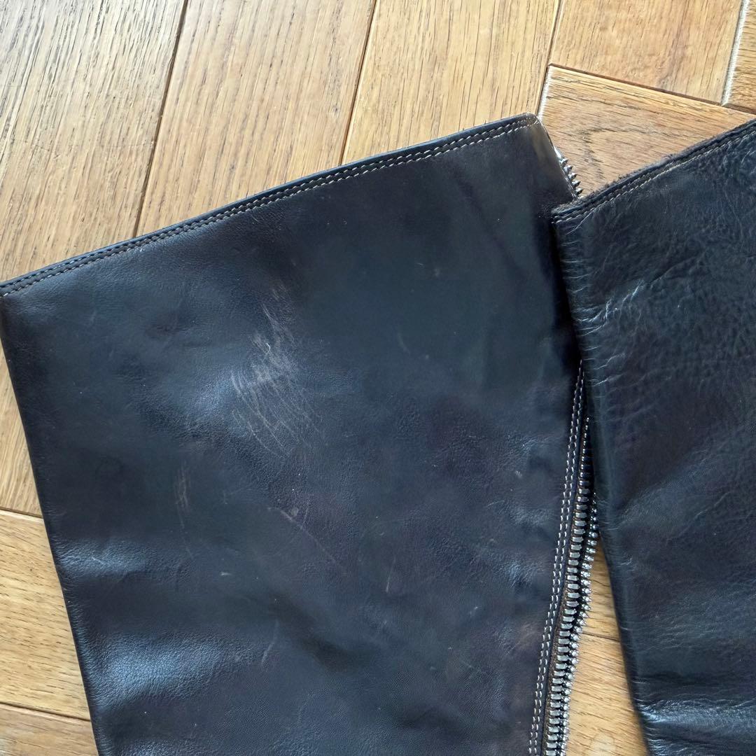 GUIDI グイディ バックジップロングブーツ 40