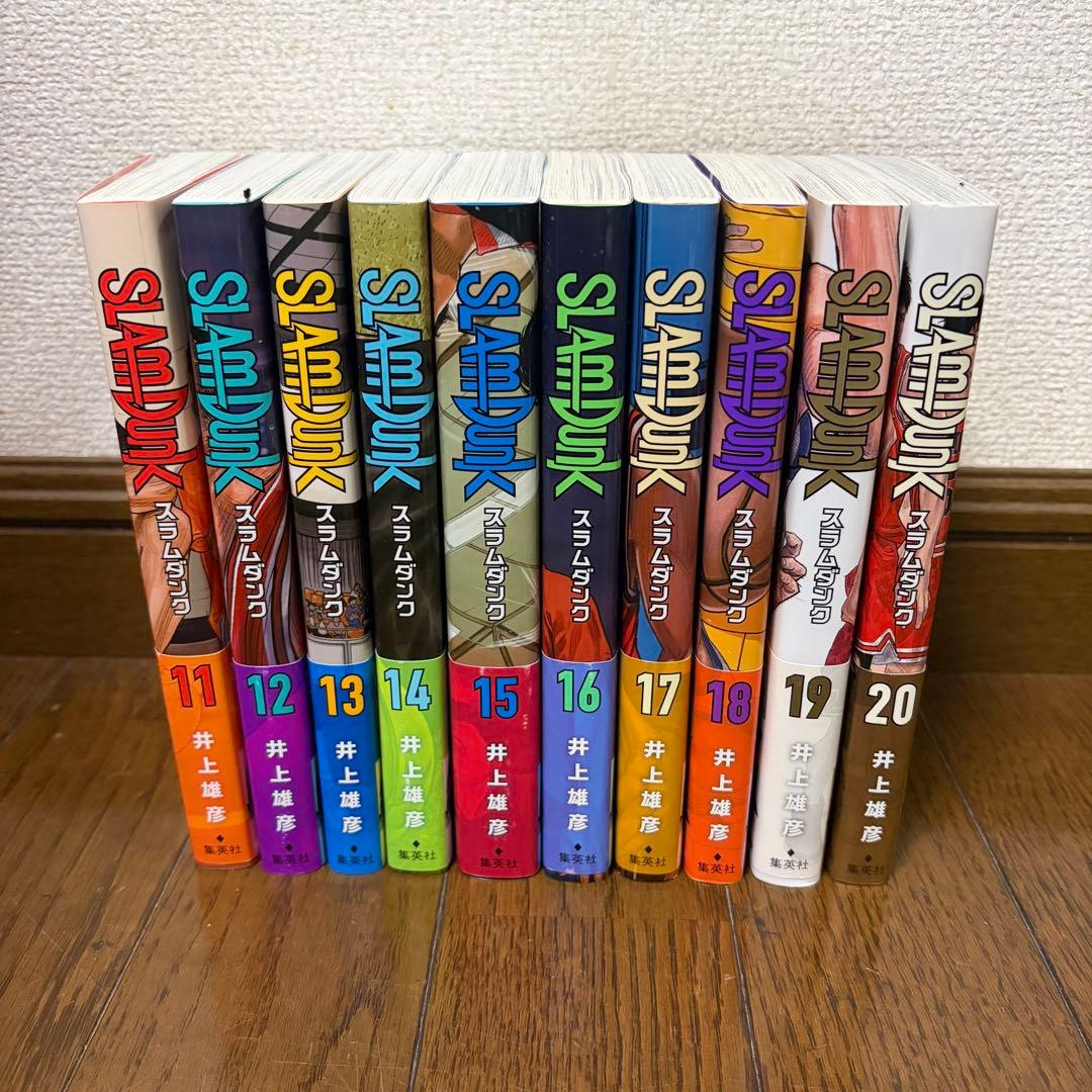 【スラムダンク】SLAM DUNK 新装再編版 漫画　全巻セット 20巻