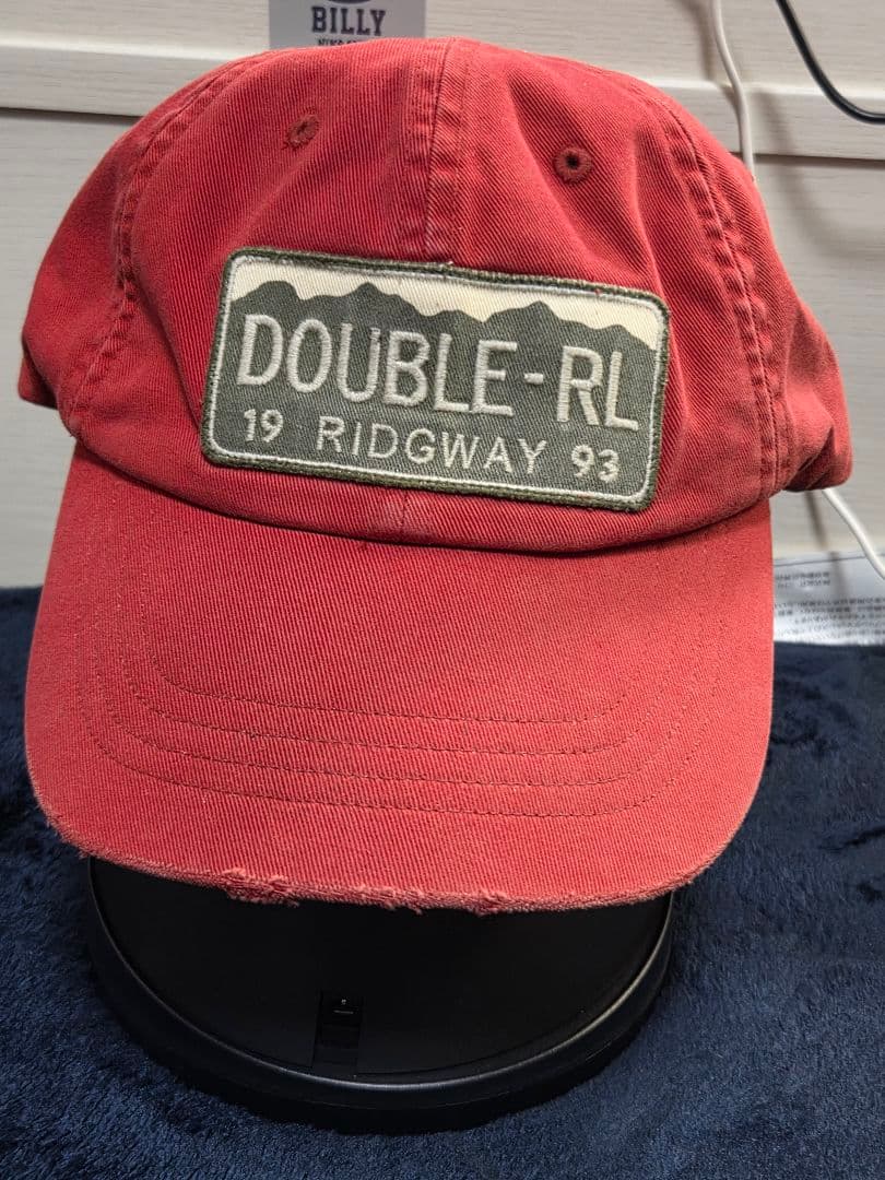 d*2様 RRL ラルフローレン ワークキャップ　レッド