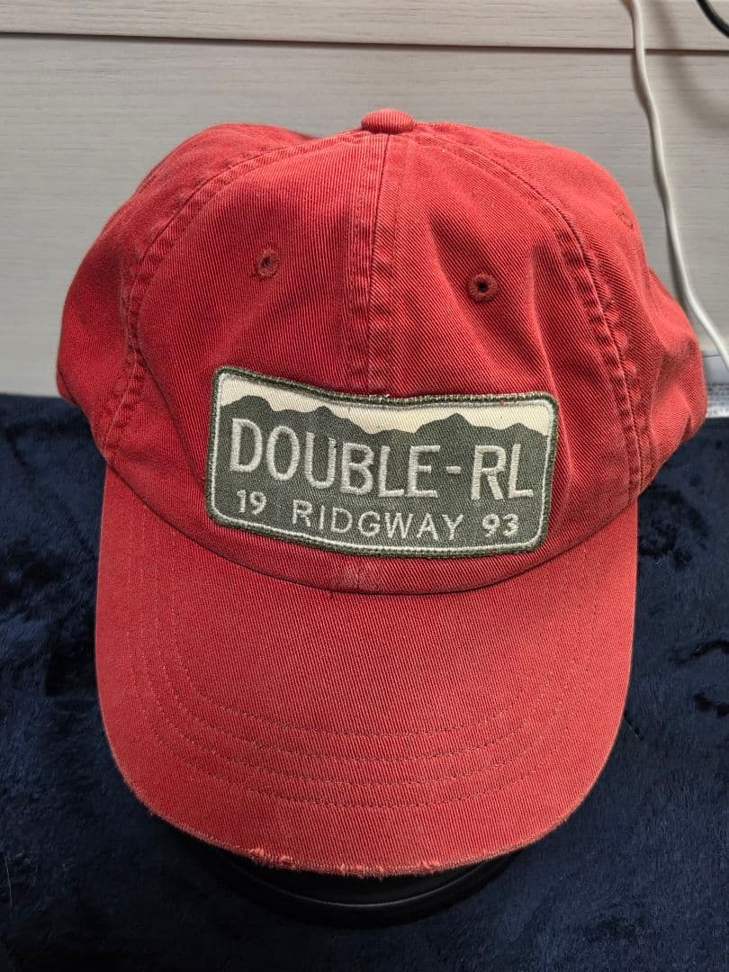 d*2様 RRL ラルフローレン ワークキャップ　レッド