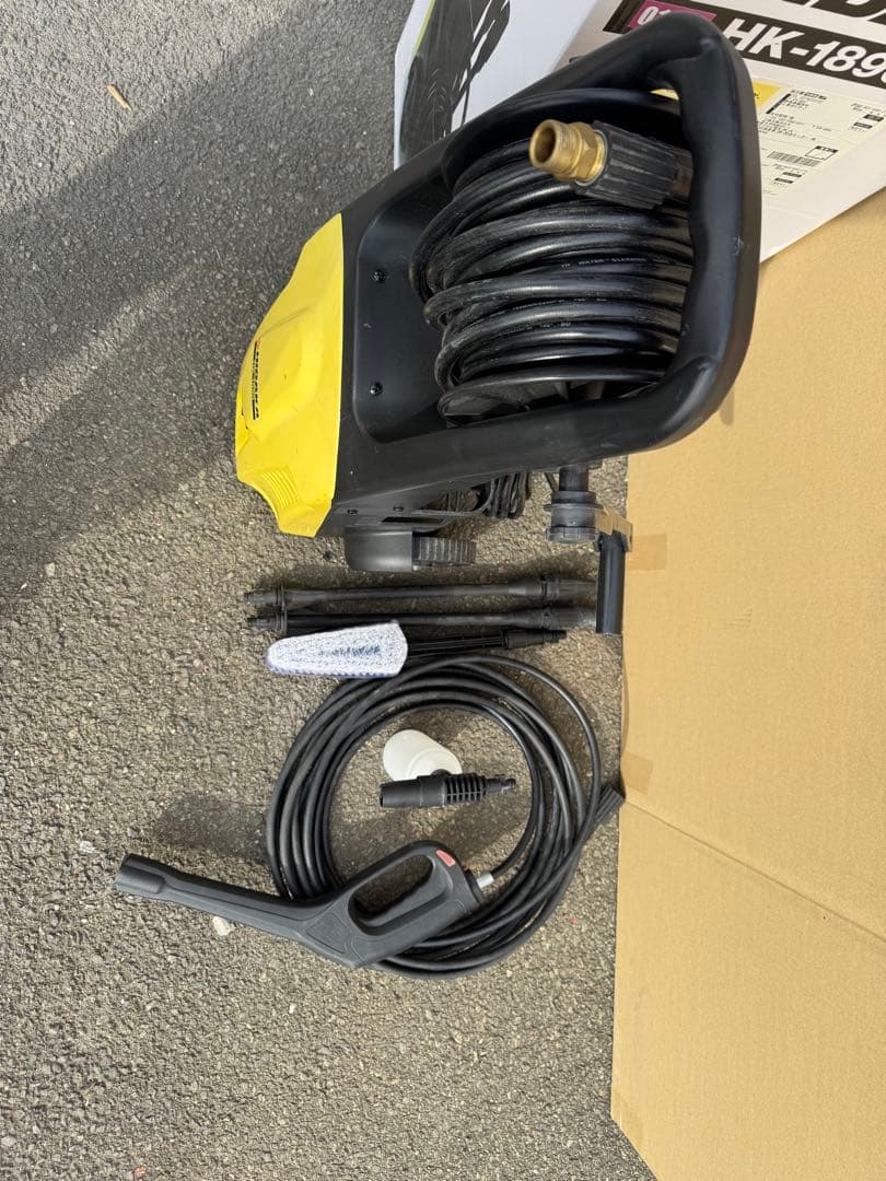 ⭐︎HIDAKA HK-1890 家庭用高圧洗浄機　高圧ホース収納リール一式付⭐︎