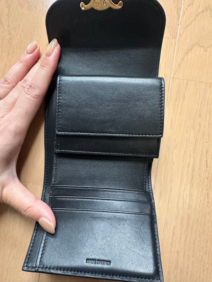 CELINE トリオンフ　ブラック