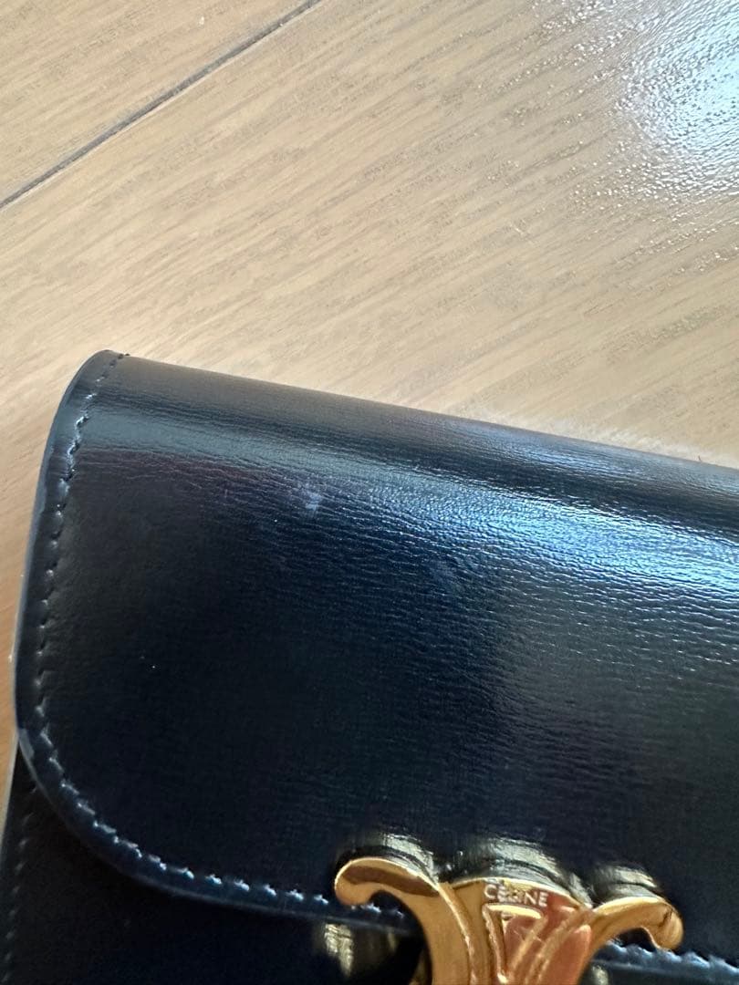 CELINE トリオンフ　ブラック